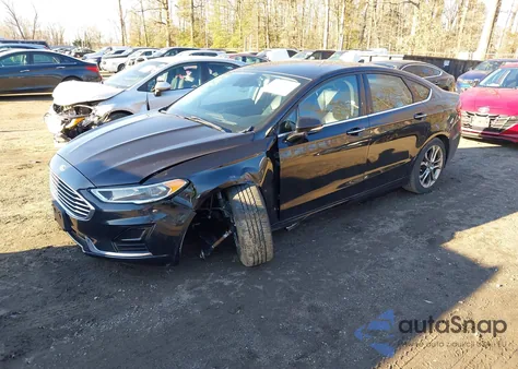2020 Ford Fusion Sel from USA, damaged, VIN 3FA6P0CD3LR208002